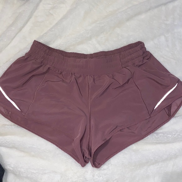 lululemon athletica Pants - Lululemon pink hotty hot shorts  2’